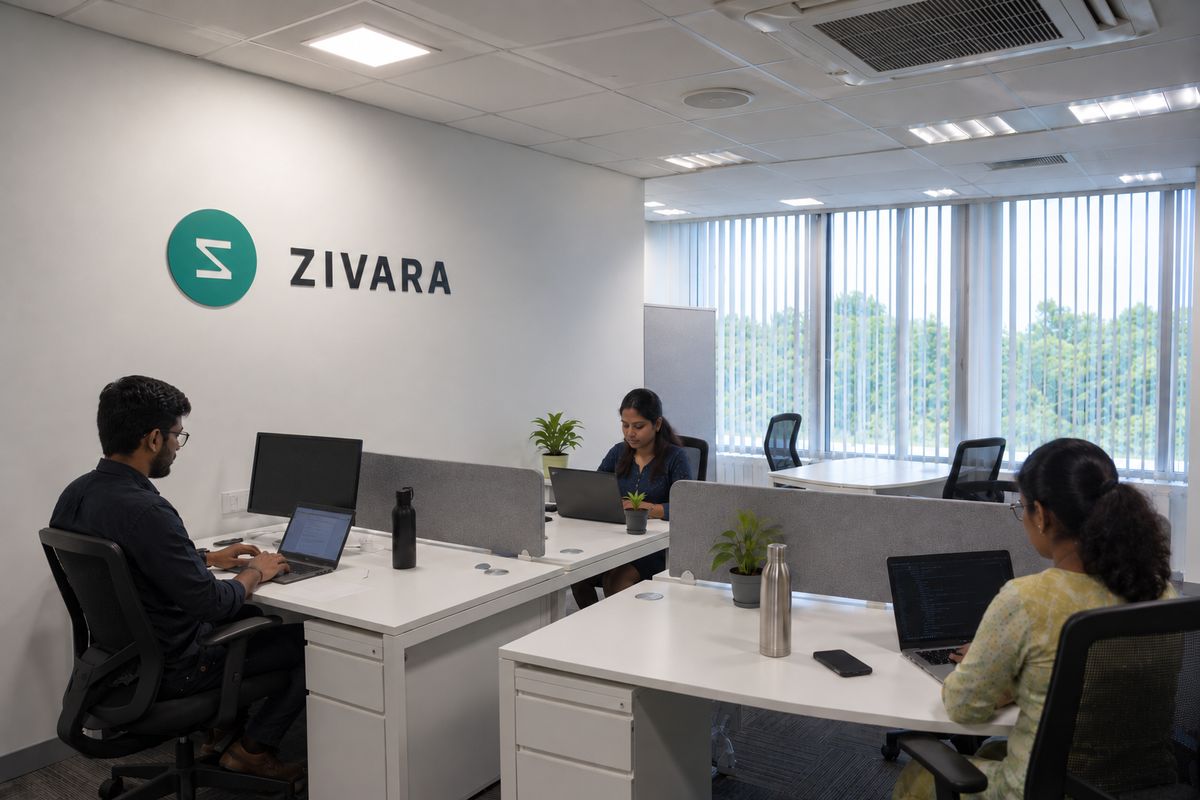 ZIVARA engineers at work in the studio in Villupuram, Tamil Nadu